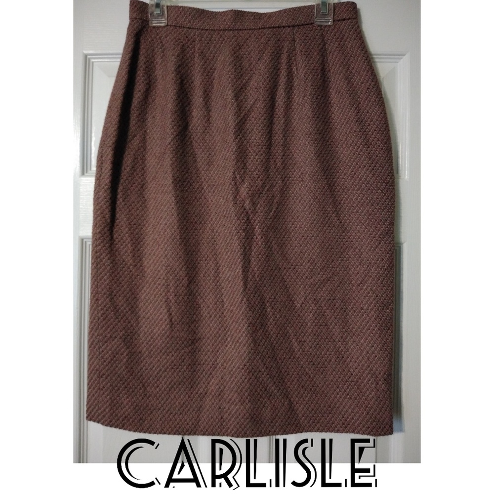 Carlisle size 10 career work skirt women